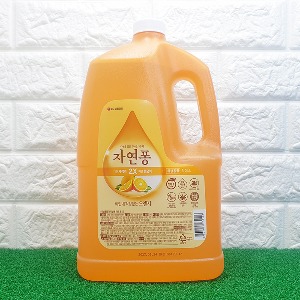 엘지 자연퐁 주방세제 비린내 걱정없는 오렌지 3.04L  / 대용량 / 업소용